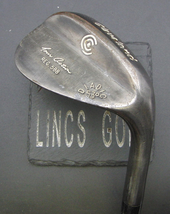 Cleveland Tour Action Reg.588 53° Gap Wedge Regular Steel Shaft Iomic Grip