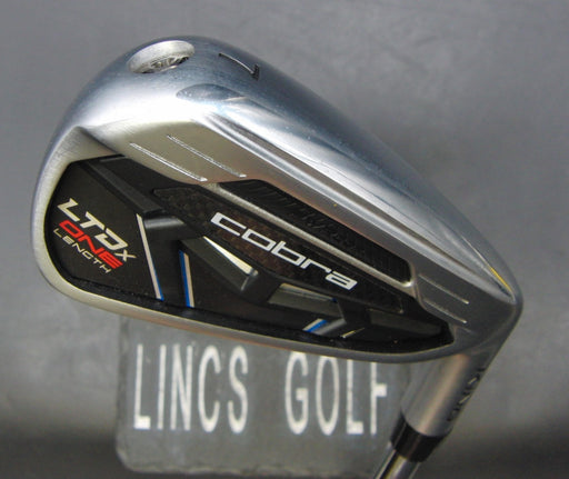 Cobra King LTDx One Length 7 Iron Stiff Steel Shaft Cobra Grip
