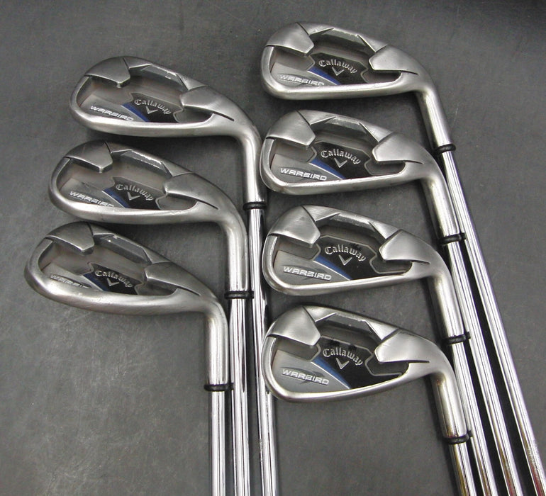Set of 7 x Callaway WarBird 5-SW Uniflex Steel Shafts Callaway Grips