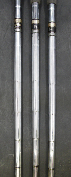 Set of 3 Mizuno iD 1,3 & 5 Woods Regular Steel Shafts Mizuno Grips