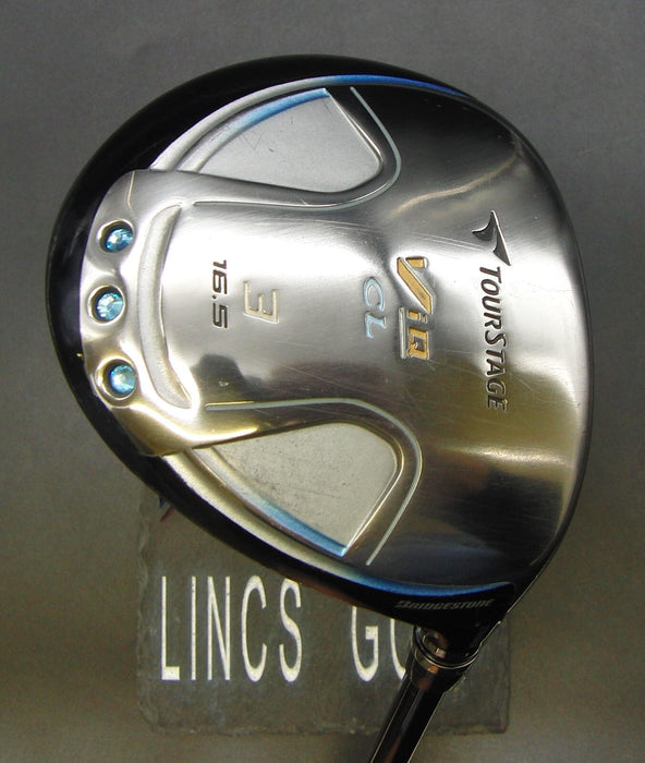 Japanese Ladies Bridgestone Tour Stage ViQ CL 16.5° 3 Wood Ladies Graphite Shaft