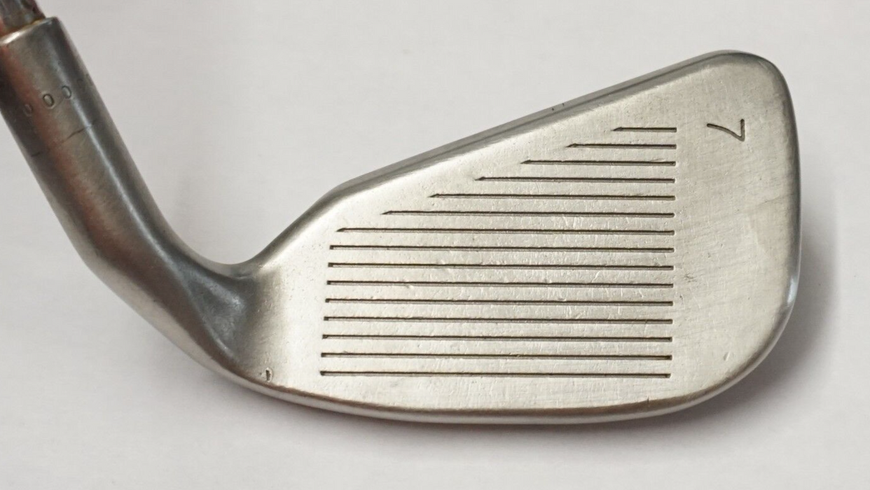 Left Handed Ping Zing White Dot 7 Iron JZ Stiff Steel Shaft Golf Pride Grip