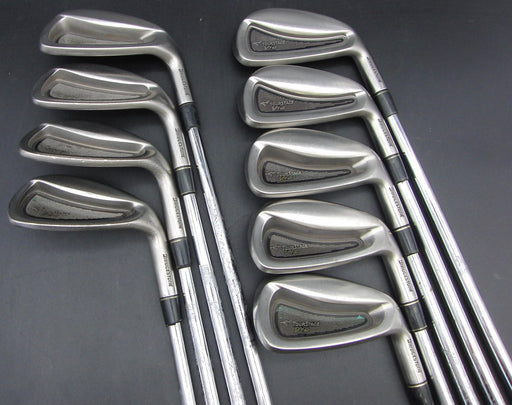 Set of 9x Bridgestone Tourstage ViQ 4-SW + AW Irons Stiff Steel Shafts