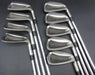 Set of 9x Bridgestone Tourstage ViQ 4-SW + AW Irons Stiff Steel Shafts