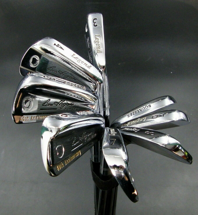 Lightly Used Set 8 x Ben Hogan Legend 40th Anniversary Irons 3-EW Regular Steel