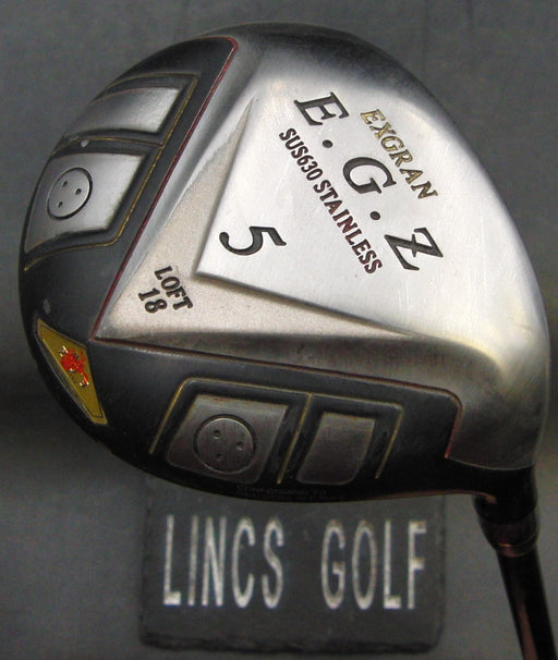 Exgran EGZ SUS630 18° 5 Wood Regular Graphite Shaft Exgran EGZ Grip