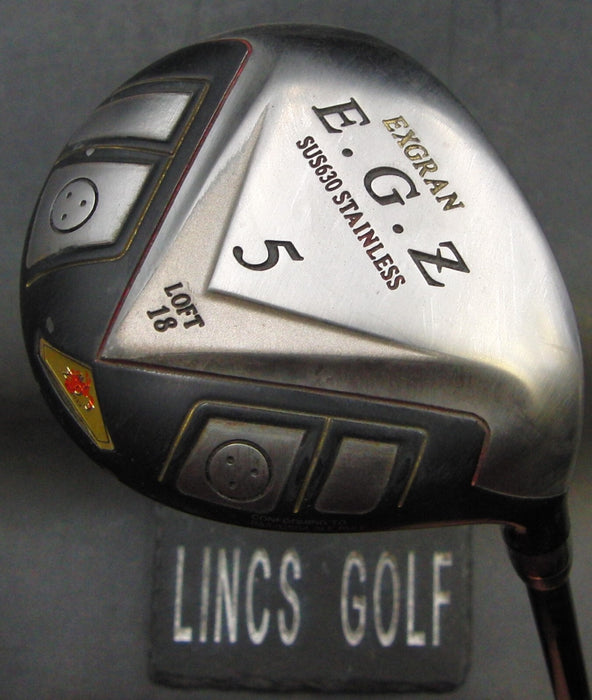 Exgran EGZ SUS630 18° 5 Wood Regular Graphite Shaft Exgran EGZ Grip