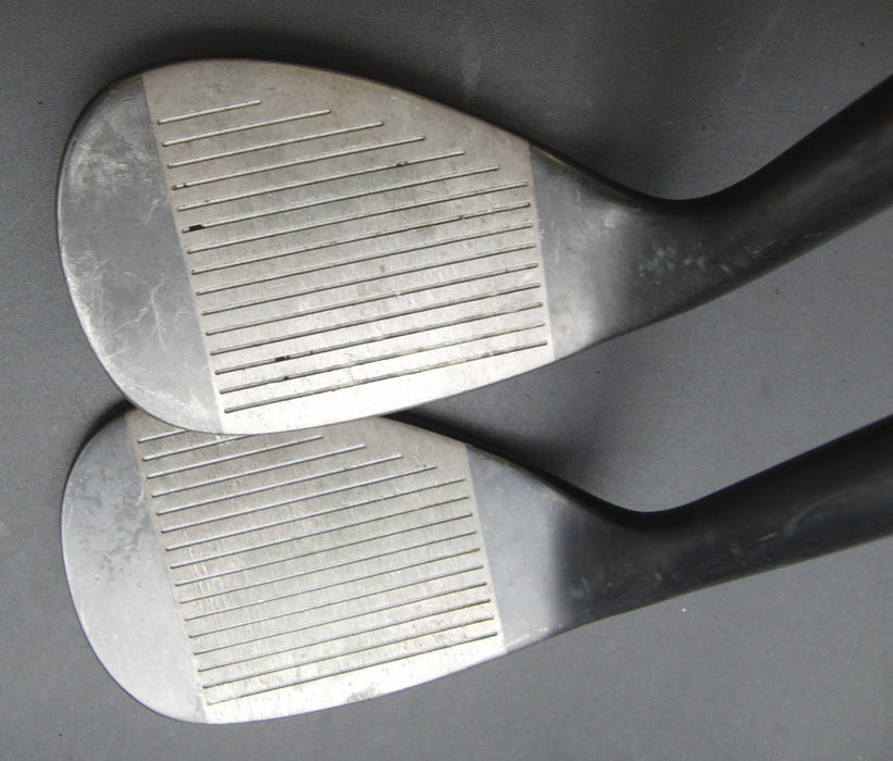 Set of 2 Spalding Proto Type Sand & Lob Wedges Regular Steel Shafts +Grips
