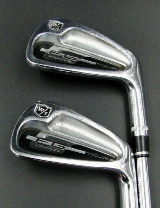 Set of 2 x Wilson Staff FG Tour Forged Irons 5 & 6 Regular Steel Shafts