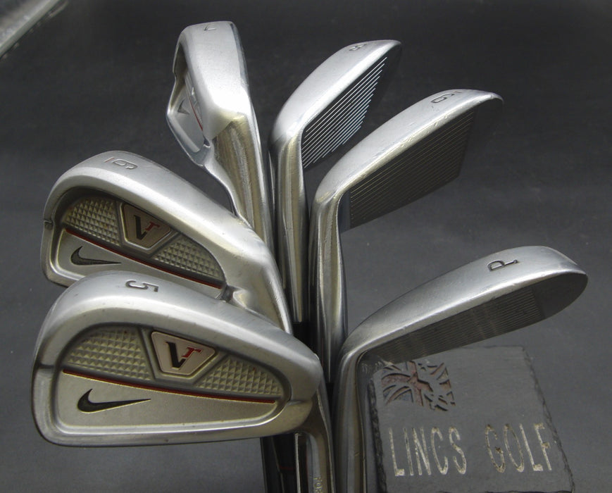 Set of 6x Nike VR Full Cavity Irons 5-PW Regular Graphite Shafts Nike Grips