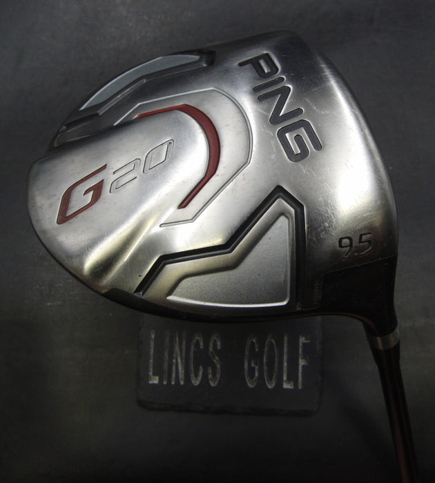 Ping G20 9.5° Driver Regular/Stiff Graphite Shaft Ping Grip