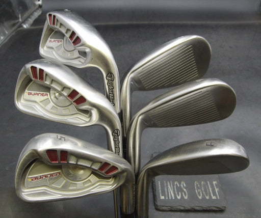 Set of 6 x TaylorMade Burner Japanese Model Irons 5-PW Stiff Steel Shafts*
