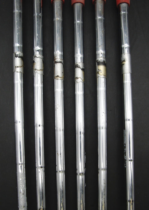 Set of 6x Mizuno MP-33 5-PW Irons Stiff Steel Shafts Golf Pride Grips