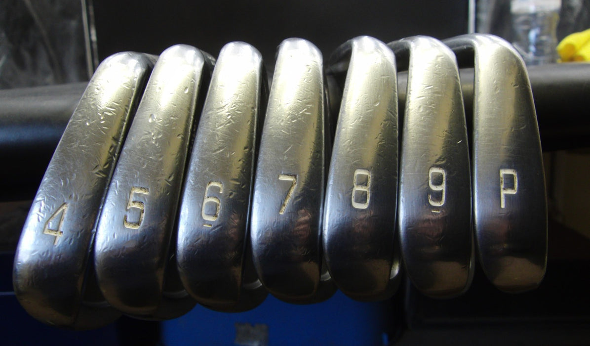 Set of 7 x Mizuno MP-18 GF Forged Irons 4-PW Regular Steel Shafts G/P Grips