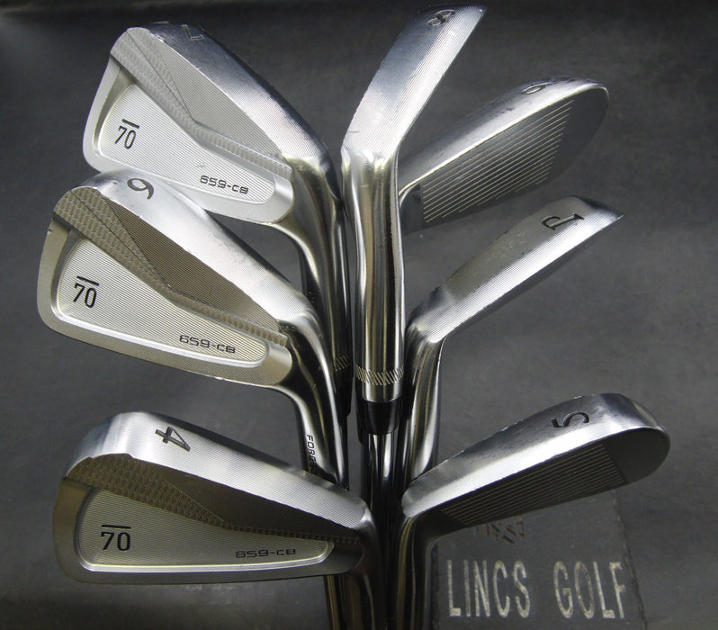 Set of 7x Sub 70 659-CB Forged Irons 4-PW Regular Steel Shafts*