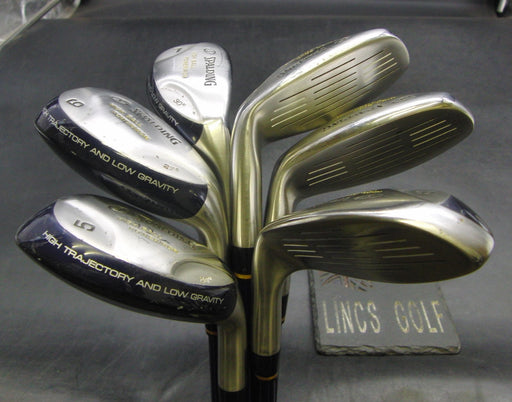 Set of 6 x Spalding High Ball Irons 5-PW Regular Graphite Shafts Spalding Grips*