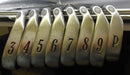 Set of 8x Callaway S2H2 3-PW Irons Firm Flex Graphite Shafts Callaway Grips*