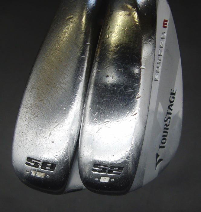 Set of 2 Bridgestone Tourstage X-Wedge Wedges & Bridgestone CL Driver Head Cover
