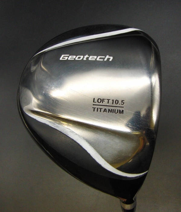 Japanese Geotech Titanium 10.5° Driver Stiff Graphite Shaft Chaucer Grip
