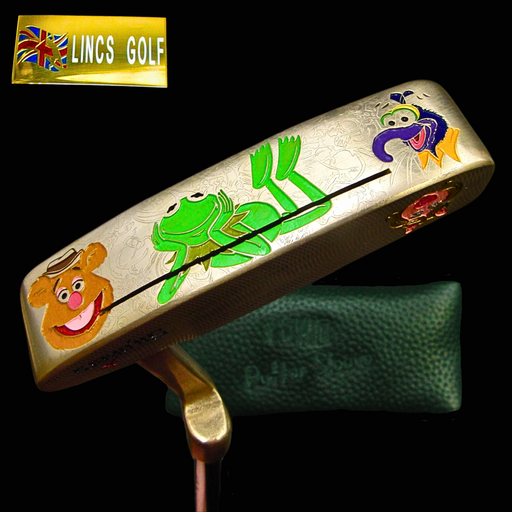 Custom Milled Muppets Themed Ping Anser Putter 90cm Steel Shaft