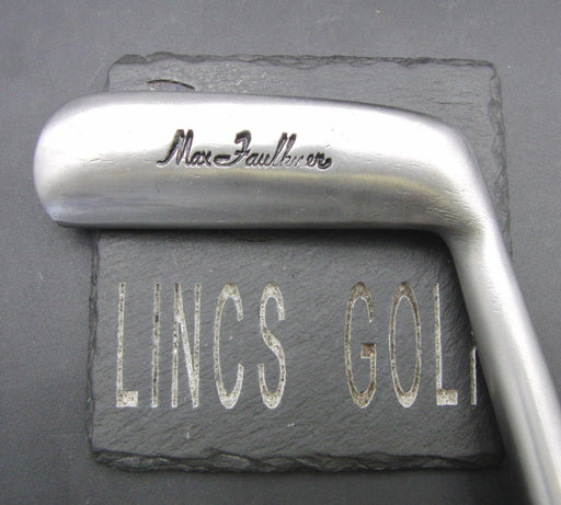 Max Faulkner Signature Putter Steel Shaft 88cm Length Black Grip