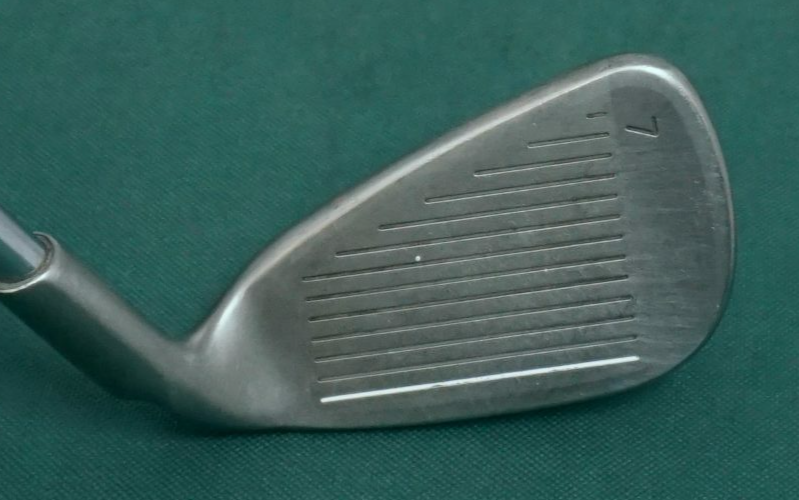 Left Handed Ping Rapture V2 Yellow Dot 7 Iron Regular Steel Shaft Lamkin Grip