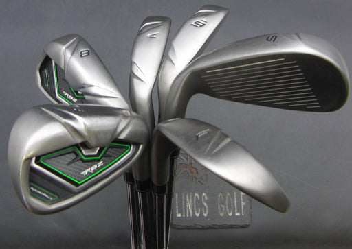 Set of 6x TaylorMade RBZ 5-PW Irons Stiff Steel Shafts TaylorMade Grips