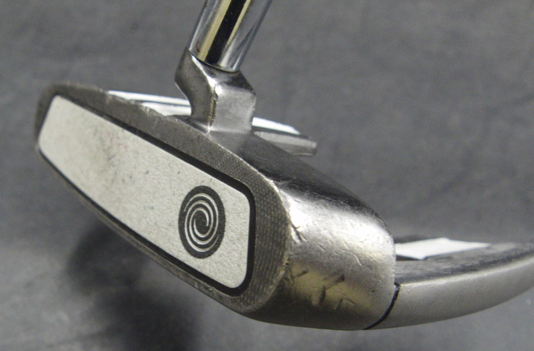Odyssey White Ice Teron Putter Steel Shaft 88cm Length Psyko Grip*
