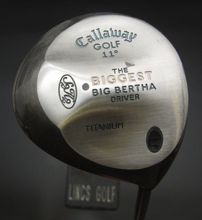 Ladies Callaway The Biggest Big Bertha 11° Driver Ladies Graphite Shaft