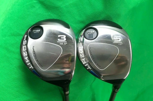 Ladies Set of 2 x PRGR GN502 HIT 3 Wood & 5 Wood Ladies M-30 Graphite Shaft