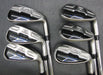 Set of 6 x Cobra Fly-Z XL Irons 7-SW+GW Stiff Steel Shafts Cobra Grips*