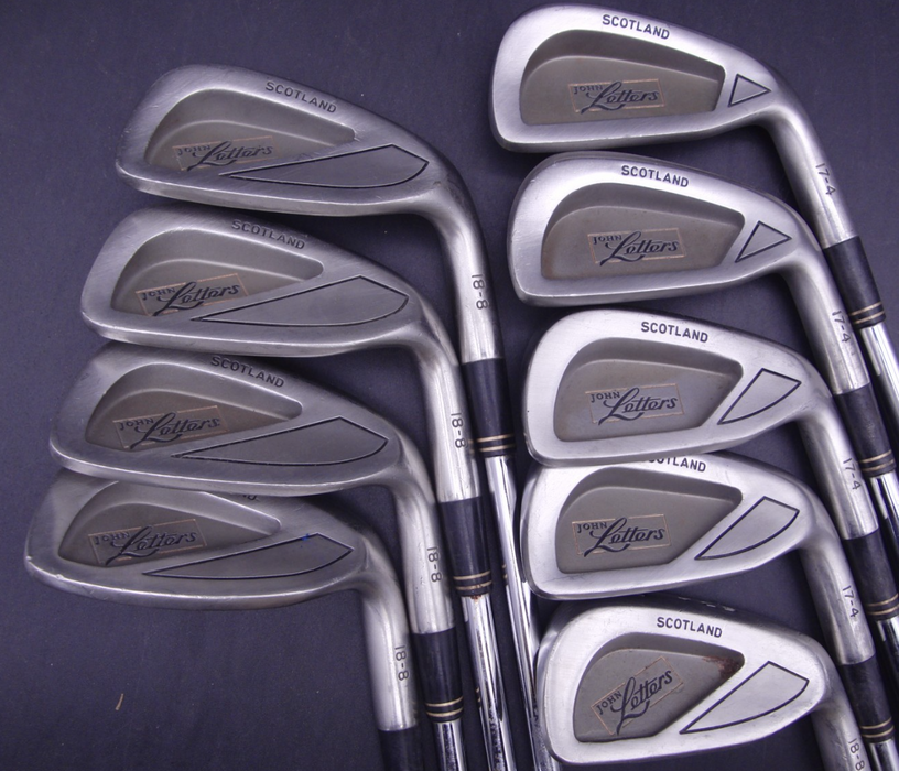 Set of John Letters 3-SW Irons + 11.5 Donnay Driver + 3+ 5 Wood +Putter*