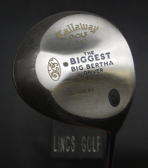 Ladies Callaway The Biggest Big Bertha S2H2 11° Driver Ladies Graphite Shaft