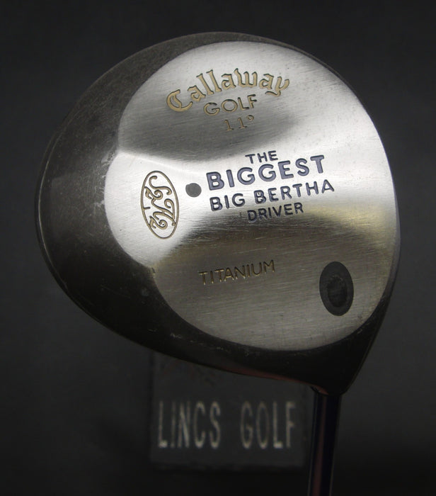 Ladies Callaway The Biggest Big Bertha S2H2 11° Driver Ladies Graphite Shaft
