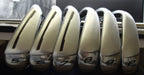 Set of 6x TaylorMade AeroBurner Irons 5-PW Stiff Steel Shafts With Grips