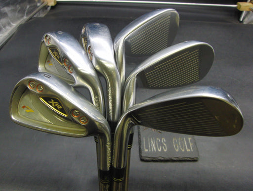 Set of 6 x TaylorMade r7 XR Irons 5-PW Regular Graphite Shafts GolfPride Grips*