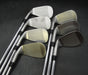 Set of 7 x Cleveland CG Irons 5-SW Stiff Steel Shafts Cleveland Grips