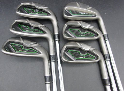 Set of 6x TaylorMade RBZ 5-PW Irons Stiff Steel Shafts TaylorMade Grips