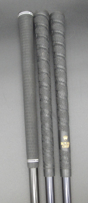 Set of 3 Birth Black Bullet 10° Driver & 4 + 7 Woods Stiff Graphite Shafts