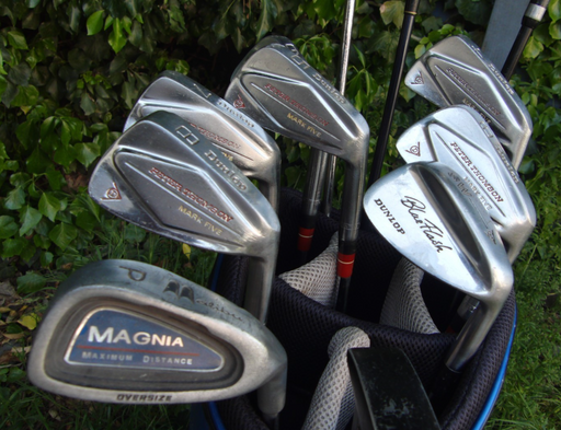 Set of Dunlop 4-SW+ Dunlop 9.5 Driver+ Dunlop  3 Wood+ 7 Wood+  Putter*