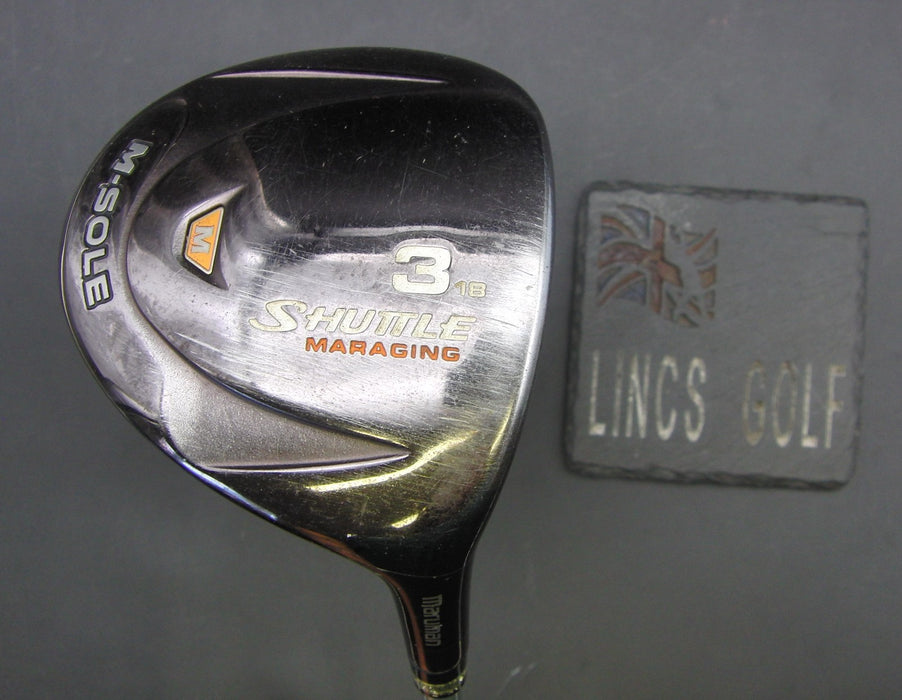 Ladies Maruman Shuttle Maraging 18° 3 Wood Ladies Graphite Shaft Black Grip