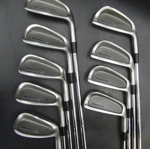Set of 9 x Mizuno Notus Irons 3-SW Regular Steel Shafts Pride Grips