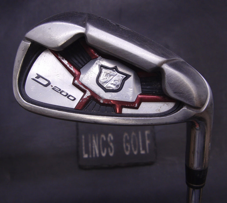 Wilson Staff D-200 9 Iron Uniflex Steel Shaft Super Stroke Grip
