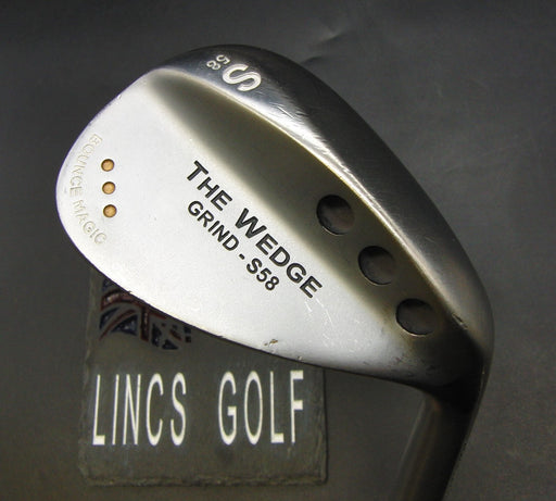 Japanese Portwikk The Wedge Grind 58° Sand Wedge Wedge Steel Shaft