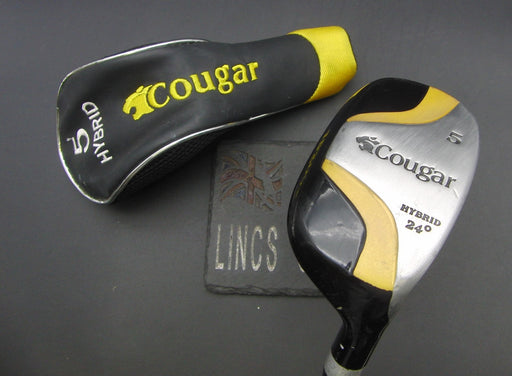 Cougar 24° 5 Hybrid Regular Graphite Shaft Cougar Grip + Head Cover