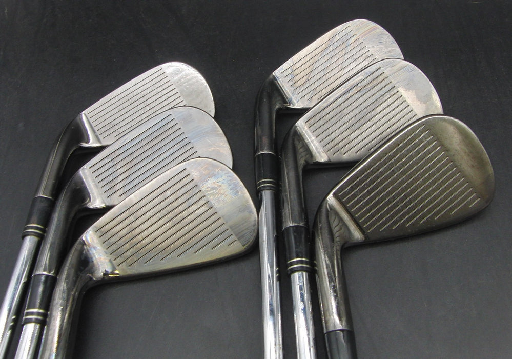 Set of 6x TaylorMade Burner Forged 5-PW Irons Stiff Steel Shafts*