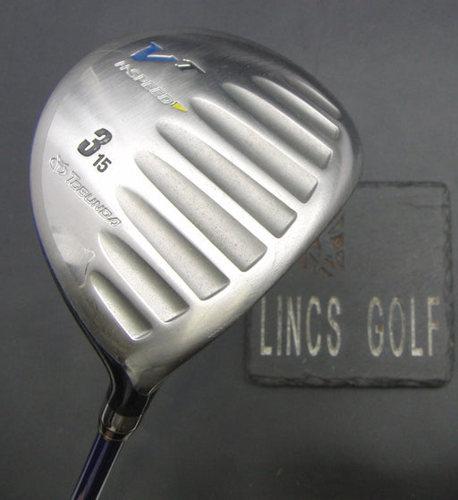 Tobunda VT H-Speed 15° 3 Wood Regular Graphite Shaft Golf Pride Grip