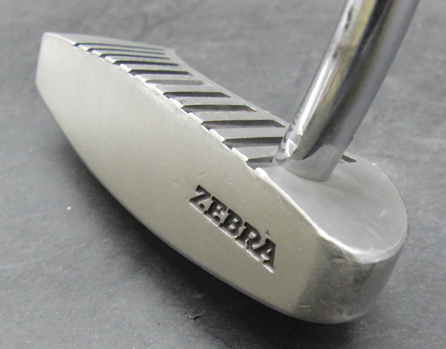 Zebra Mid Mallet Putter Steel Shaft 87cm Length Zebra Grip