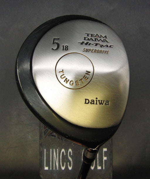 Daiwa Hi-Trac 18° 5 Wood Stiff Graphite Shaft Muziik Grip