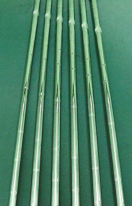 Set of 6 x Mizuno EURUS RX Irons 5PW Stiff Steel Shafts MIZUNO Grips
